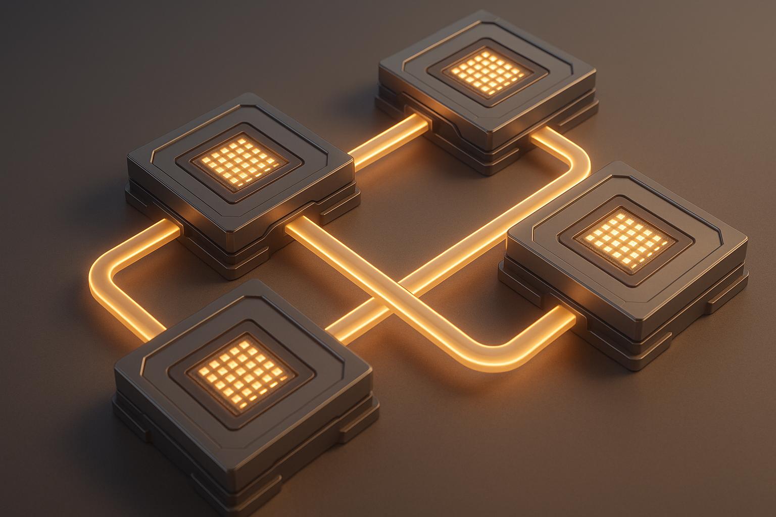 Hardware Acceleration for Multi-GPU LLM Scaling